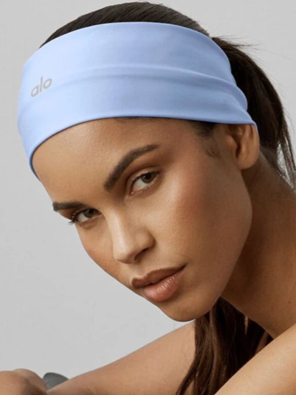 NWT Airlift Headband, Light Provence Blue